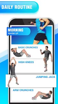 Men Workout at Home android App screenshot 1