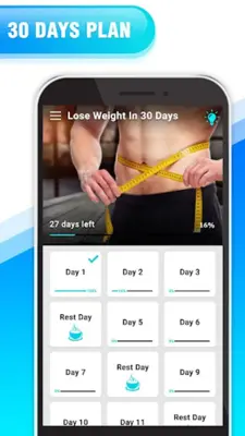 Men Workout at Home android App screenshot 2