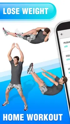 Men Workout at Home android App screenshot 4