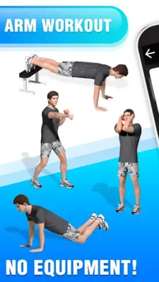 Men Workout at Home android App screenshot 6