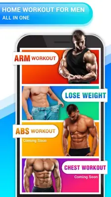 Men Workout at Home android App screenshot 7